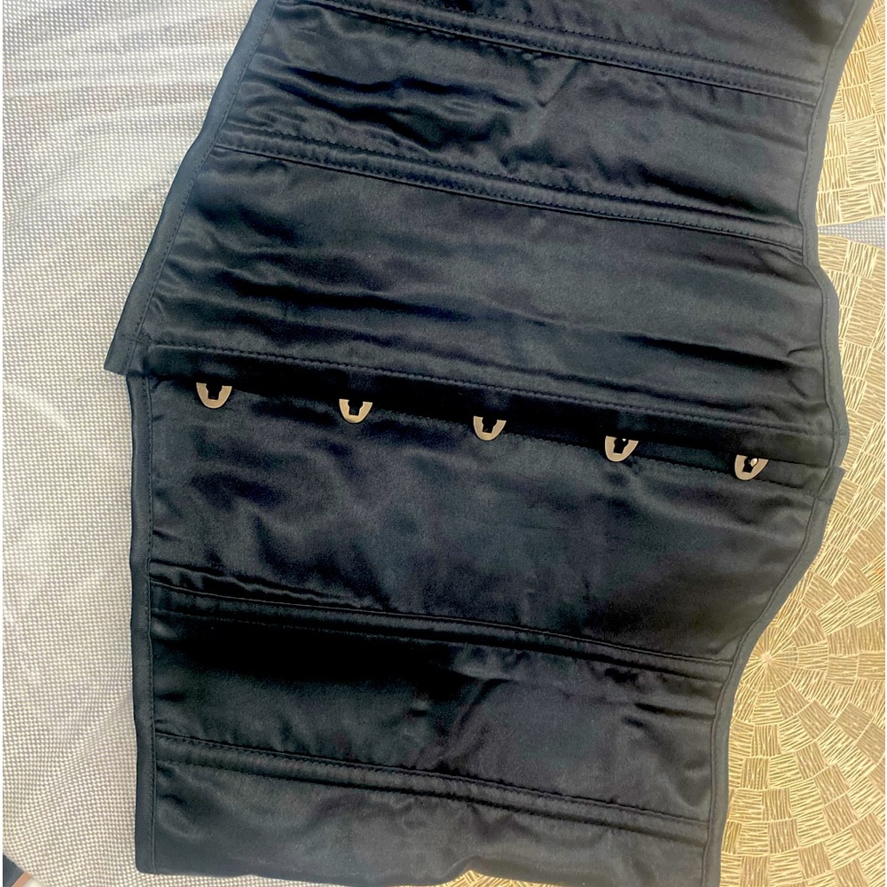Black dressy corset